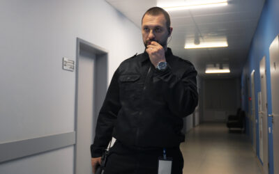 Beveiligers in het ziekenhuis